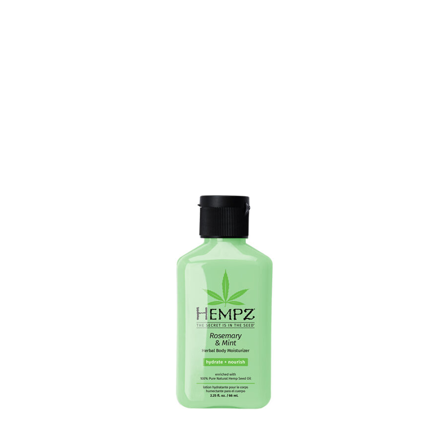 Hempz Rosemary & Mint Herbal Body Moisturizer (2oz) - Sunless Canada