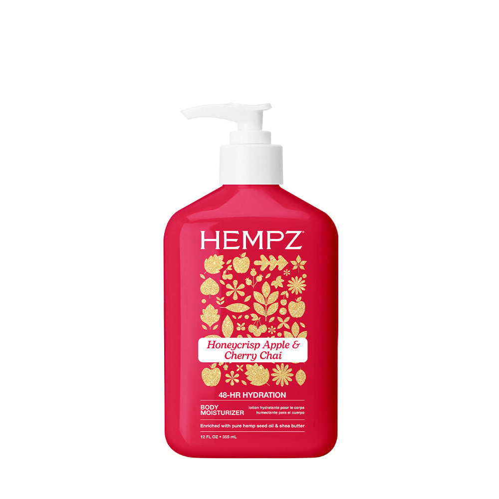 Hempz Honeycrisp Apple & Cherry Chai Body Moisturizer (12oz)