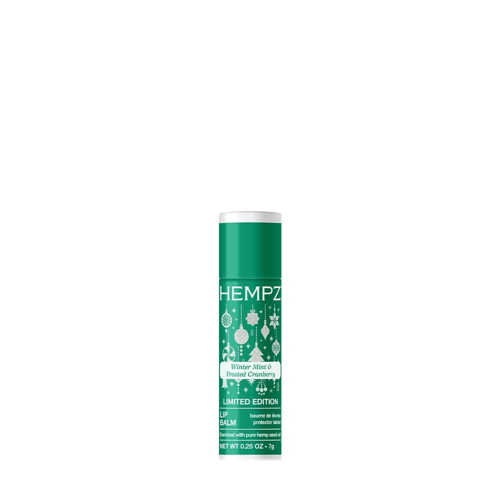 Hempz Winter Mint & Frosted Cranberry Lip Balm (.25oz)
